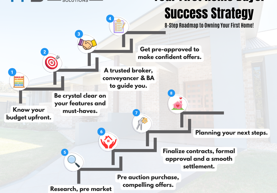 8 Steps to buying your first home in the next 90 days